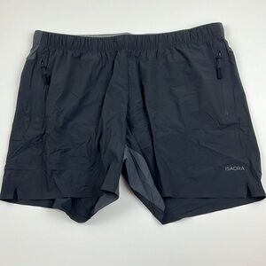 Isaora Men’s 5” Training Shorts Black Size XL